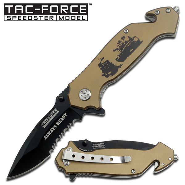 Army Tank Rescue Knife